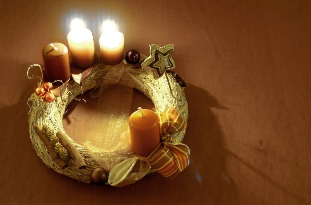 advent wreath candles